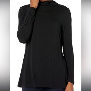 Daily Ritual Mock Neck Swing Tunic